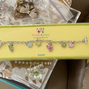 Hoops & yo-yo bracelet nib Rare